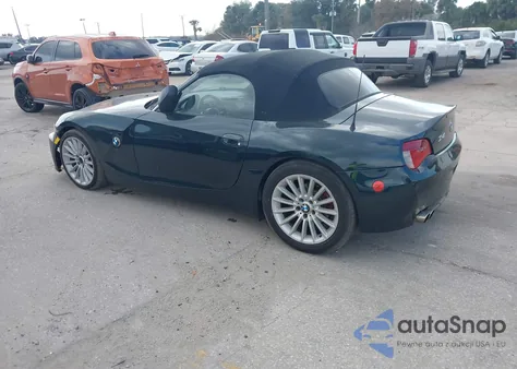 2007 BMW Z4 3.0I z USA, uszkodzony, nr VIN 4USBU33527LW70996
